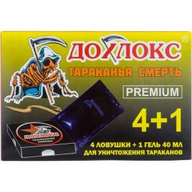 Ловушки Дохлокс 4 шт + гель 40 мл 15003 