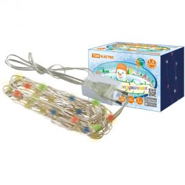 Светодиодная гирлянда TDM Роса 105, конский хвост, 7x15LED, 1,5 м, многоцветная, 250В SQ0361-0061 