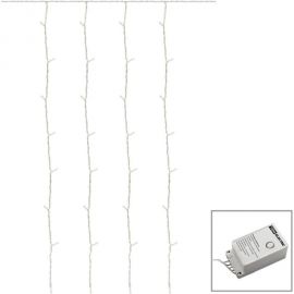 Новогодняя гирлянда TDM Занавес, 1,5х1,5 м, белый свет, 8 режимов, IP44 SQ0361-0028 