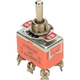 Двухполюсный тумблер duwi 250V 15А 6c ON-OFF-ON KN-203, 26865 9 