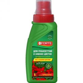 Удобрение для пуансеттий и цветущих зимой растений Bona Forte Красота 285 мл BF21010341 