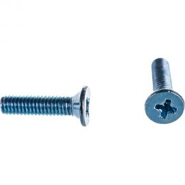 Винт Tech-Krep DIN965 с потайной головкой, оцинкованный М3х12 10 шт - пакет 102987 