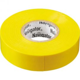 Изолента ПВХ NAVIGATOR 19х20м жел. NIT-A19-20/Y 71112 155932 