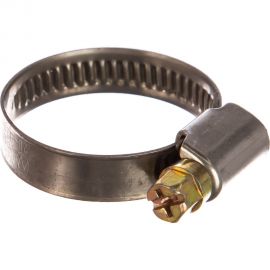 Обжимной хомут из нержавеющей стали Tech-Krep 20х32 2шт - ярлык 104045 