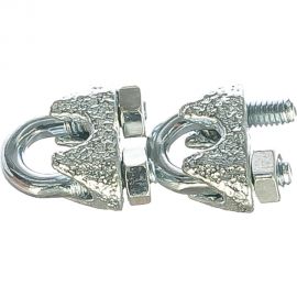 Зажим троса ЕВРОПАРТНЕР DIN 741 Zn D3, 2 шт. Z1 07729 