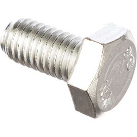 Болт DIN 933 с шестигранной головкой, оцинкованный М10х20, 25шт - коробка Tech-Krep 105214 