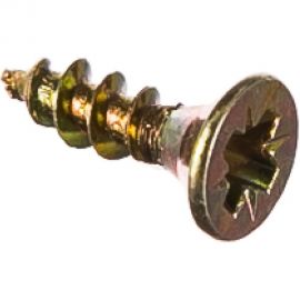 Универсальный саморез Tech-Krep 12х3,5 мм 200 шт желтый, коробка с окном 102230 