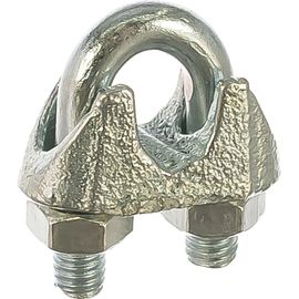 Дугообразный зажим троса 10мм DIN741 2шт - ярлык Tech-Krep 102739 