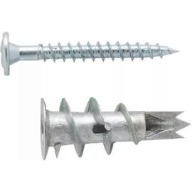 Анкер для листового материала ЕВРОПАРТНЕР с шурупом, металл, DRIVA 10 шт. 11 1314 1 