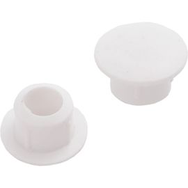 Декоративная заглушка Tech-Krep 12 мм белая 30 шт - пакет 108877 
