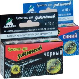 Краситель Анлес для джинсов синий 10г 70622 
