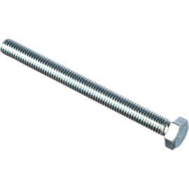 Болт DIN 933 с шестигранной головкой, оцинкованный М8х90, 20шт - коробка Tech-Krep 126515 