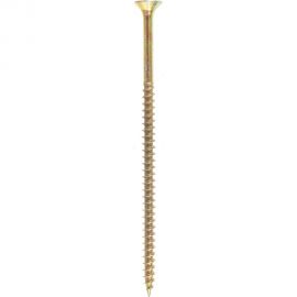 Универсальный саморез по дереву КрепСтройГрупп 5х100 желтый цинк, 100 шт. 145440 