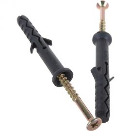 Дюбель-гвоздь Качественный КРЕПЕЖ потайной бортик, 8х60, 50 шт 0500621 КЧ 