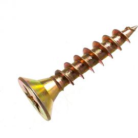 Универсальный саморез по дереву КрепСтройГрупп 6х30 желтый цинк, 150 шт. 145455 