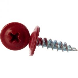 Прессшайба Качественный КРЕПЕЖ 4.2х16 мм, красно-коричневый RAL 3011, острая, 250 шт 0200297 КЧ 