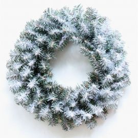 Заснеженный еловый венок NEON-NIGHT диам. 45 см 307-147 