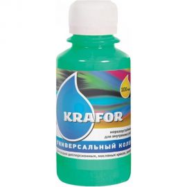 Универсальный колер Krafor №14 изумруд 100 мл 32164 