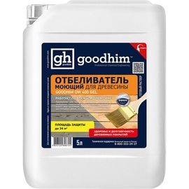 Моющий отбеливатель для древесины GOODHIM DW400 GEL, 5 л 98724 