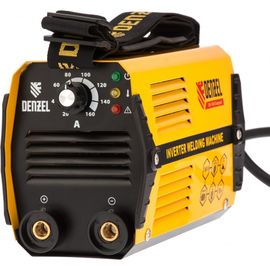 Аппарат инвертор дуговой сварки 160 А, ПВ DENZEL DS-160 Compact 94371 