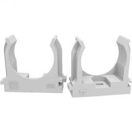 Крепеж-клипса Промрукав для труб для монтажного пистолета серая в п/э д32 25 шт PR13.0122 