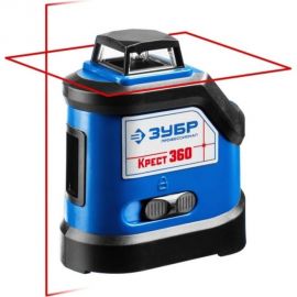 Линейный лазерный нивелир ЗУБР Крест-360 ПРОФЕССИОНАЛ 34906-2 