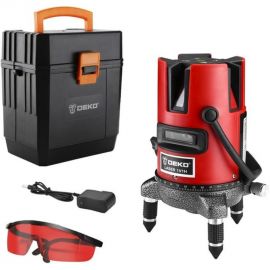 Уровень лазерный DEKO DKLL02RB SET 3 065-0276 