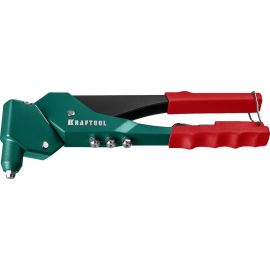 Поворотный заклепочник 360 Kraftool "RX-7" для заклёпок 2.4-4.8 мм - алюминий и сталь, 2.44.0 - нерж сталь, литой корпус 31176_z01 