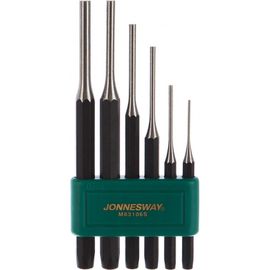 Набор выколоток 6 предметов (2х8х115-8х12.7х180 мм) Jonnesway M63106S 