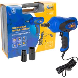 Электрический ударный гайковерт KRAFT 1/2", 380 Нм KT 705056 