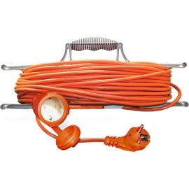 Удлинитель шнур на рамке UNIVersal УШ-10 IP-54 ПВС 3*0.75 1гн. з/к 20 м 9632022 