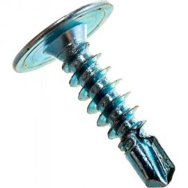 Саморез с прессшайбой Качественный КРЕПЕЖ 4,2х16 мм сверло 2500 шт 2000343 КЧ 