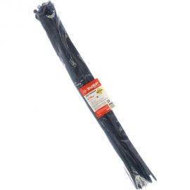 Нейлоновые хомуты Зубр черные, 9x760 мм, 50 шт. 309030-90-760 