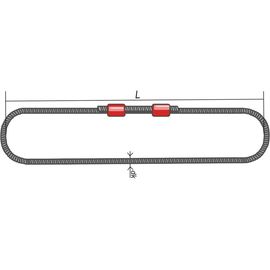 Канатный кольцевой строп опрессовка КантаПлюс СКК-5.0/3.0м 