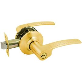 Ручка-защелка НОРА-М мат.золото ТТ15-01 ключ/фикс. 14969 