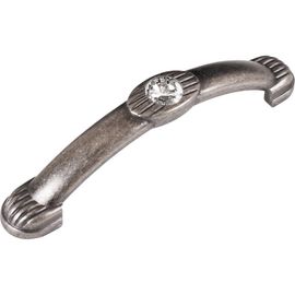 Ручка скоба ОФК комплект из 10 штук, 3030-96 старое серебро Tr-00000967 