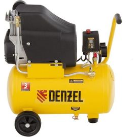 Воздушный компрессор DENZEL DLC1300/24 безмасляный 1,3 кВт, 24 литра, 206 л/мин 58171 