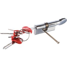 Цилиндровый механизм Fuaro D-PRO502/70 mm /30+10+30/ CP хром 5 кл. 37769 