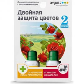 Комплекс препаратов от болезней и вредителей Чистоцвет+Биотлин (10 мл + 9 мл) Avgust A00366.3 