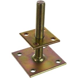 Компенсационная опора GAH ALBERTS для бруса 30-150 оцинкованная 70x70 218102 