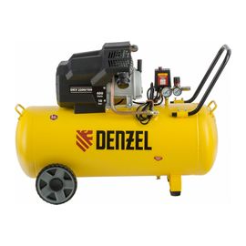 Воздушный компрессор DENZEL DKV2200/100,Х-PRO 2.2 кВт, 400 л/мин, 100л 58079 