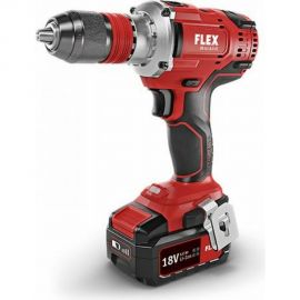Четырехскоростная аккумуляторная дрель-шуруповерт FLEX DD 4G 18.0-EC/5.0 Set 18.0 В 482757 