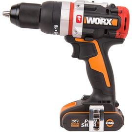 Аккумуляторная бесщеточная ударная дрель-шуруповерт WORX WX354 
