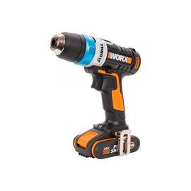 WORX Дрель-шуруповерт аккумуляторная AiDrill WX178, 20В, 2Ач x1, кейс WX178 