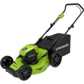 Бесщеточная аккумуляторная газонокосилка Greenworks GD40LM46HP 40 В 2514407 