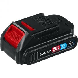 Аккумуляторная батарея ЗУБР Профессионал 20В, Li-Ion, 2Ач, тип T7 ST7-20-2 