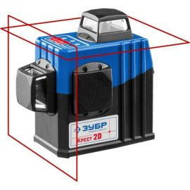 Линейный лазерный нивелир ЗУБР Крест-2D 34907-2 