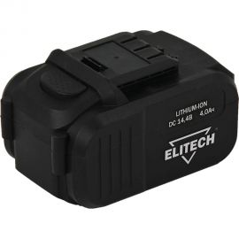 Аккумулятор (14.4 В; 4 А*ч; Li-Ion) Elitech 1820.067500 