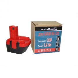 Аккумулятор Ni-CD (12V, 1.5 AH) для Bosch GSR12-2V BD P.I.T. Bos-12-1,5 