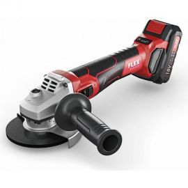Аккумуляторная угловая шлифовальная машина FLEX LBE 125 18.0-EC/5.0 Set 499323 